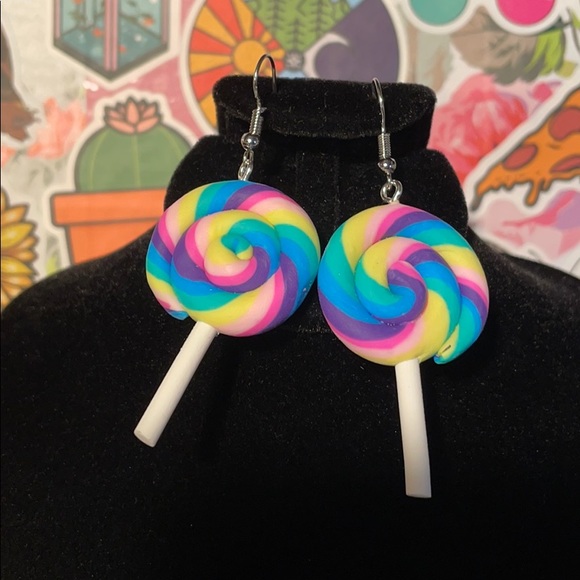 twotonedbeads Jewelry - 8/$30 Lollipop Earrings